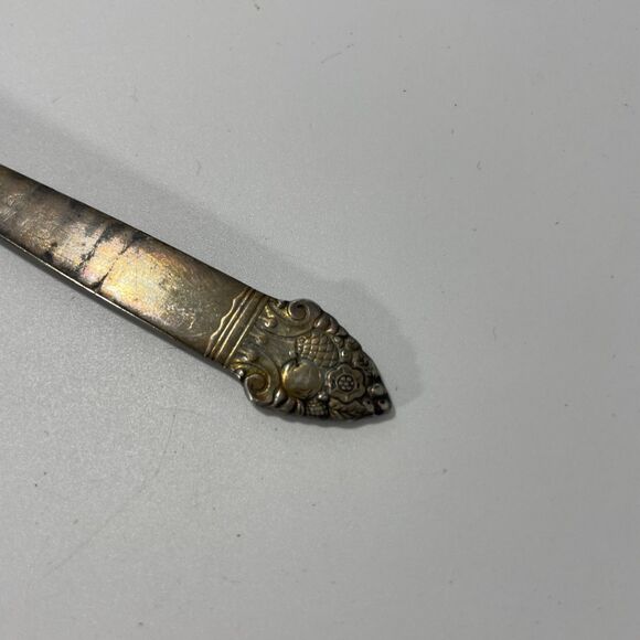 VTG Silverplate Community Plate (Oneida) King Cedric Pattern 1933 Jelly Spreader - Picture 7 of 7